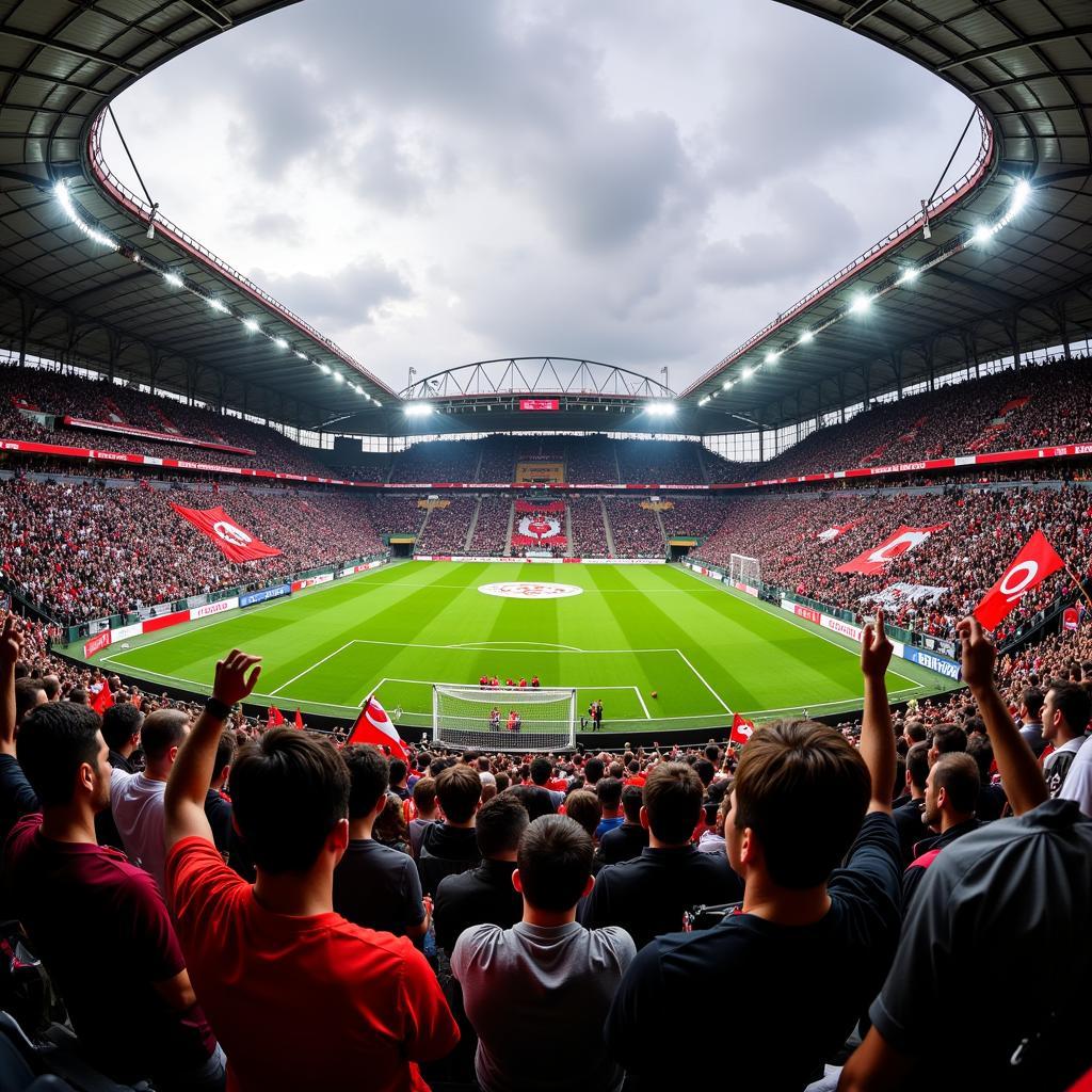 Beşiktaş Fans at Vodafone Park