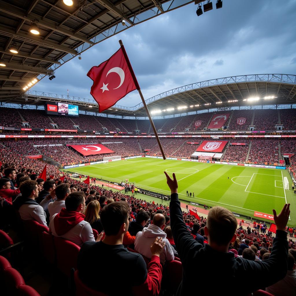 Besiktas Fans at Vodafone Park