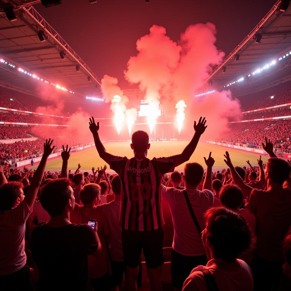 Besiktas Fans at Vodafone Park