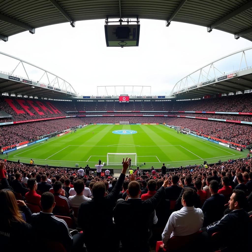 Besiktas Fans at Vodafone Park: An Atmosphere Like No Other