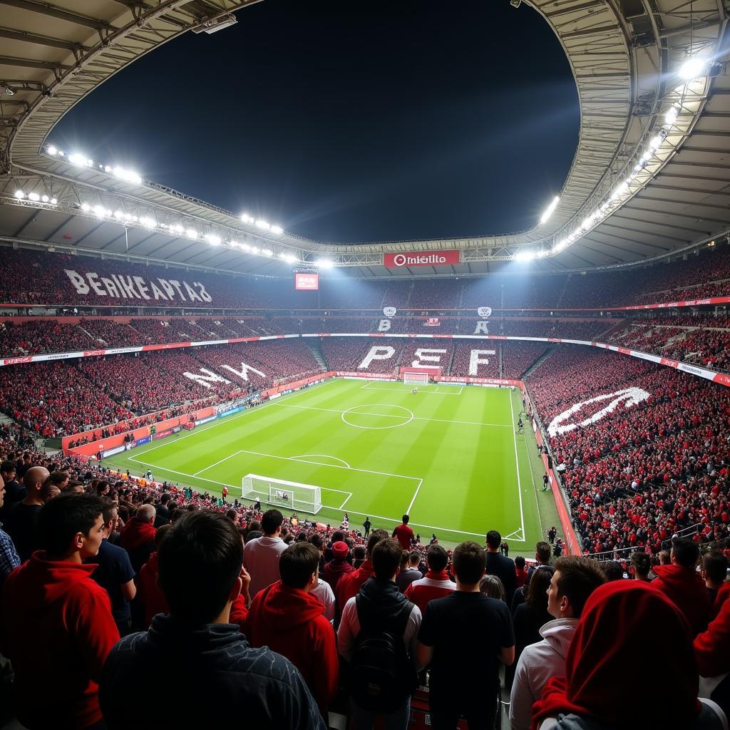 Besiktas Fans at Vodafone Park