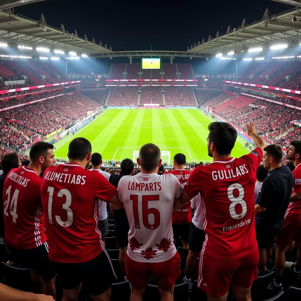 Besiktas Fans at Vodafone Park