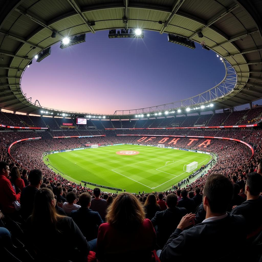 Besiktas Fans at Vodafone Park