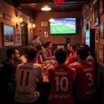 Beşiktaş Fans Watching a Match Together