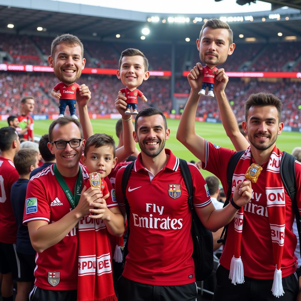 Beşiktaş Fans with Bobbleheads