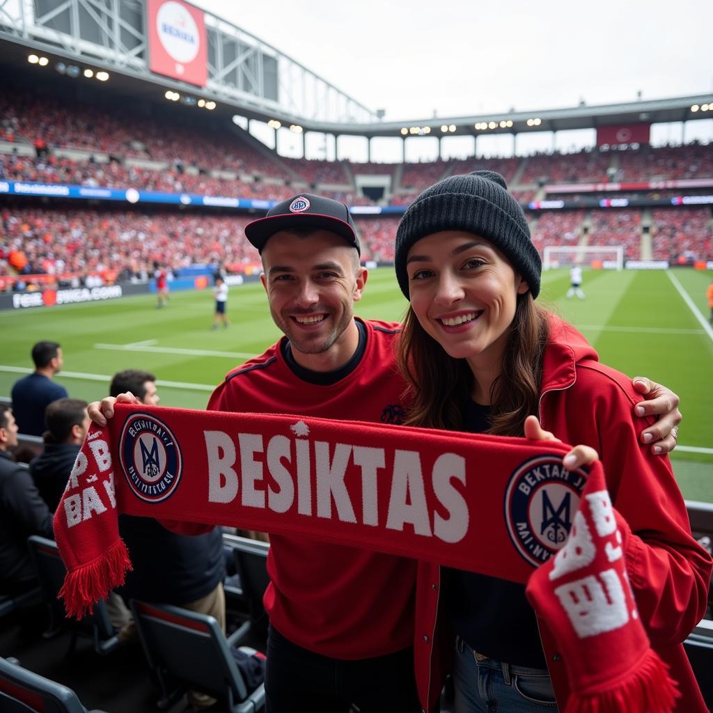 Beşiktaş Fans Connecting at Yankee Stadium