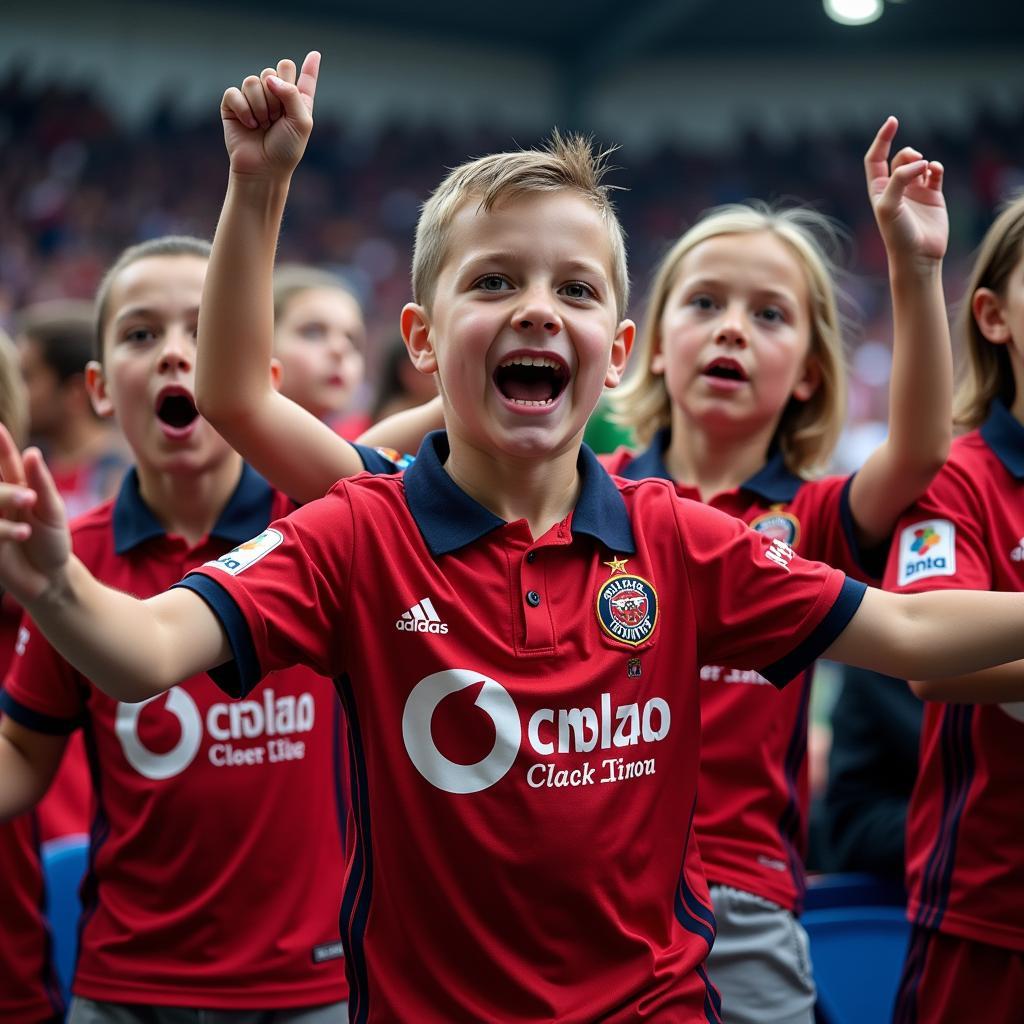 Besiktas Future: Young Fans Embrace the Black and White