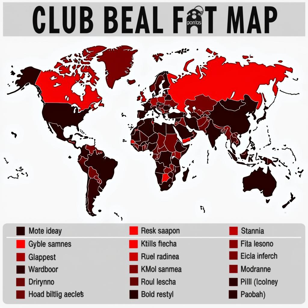 Besiktas Global Fan Base Map