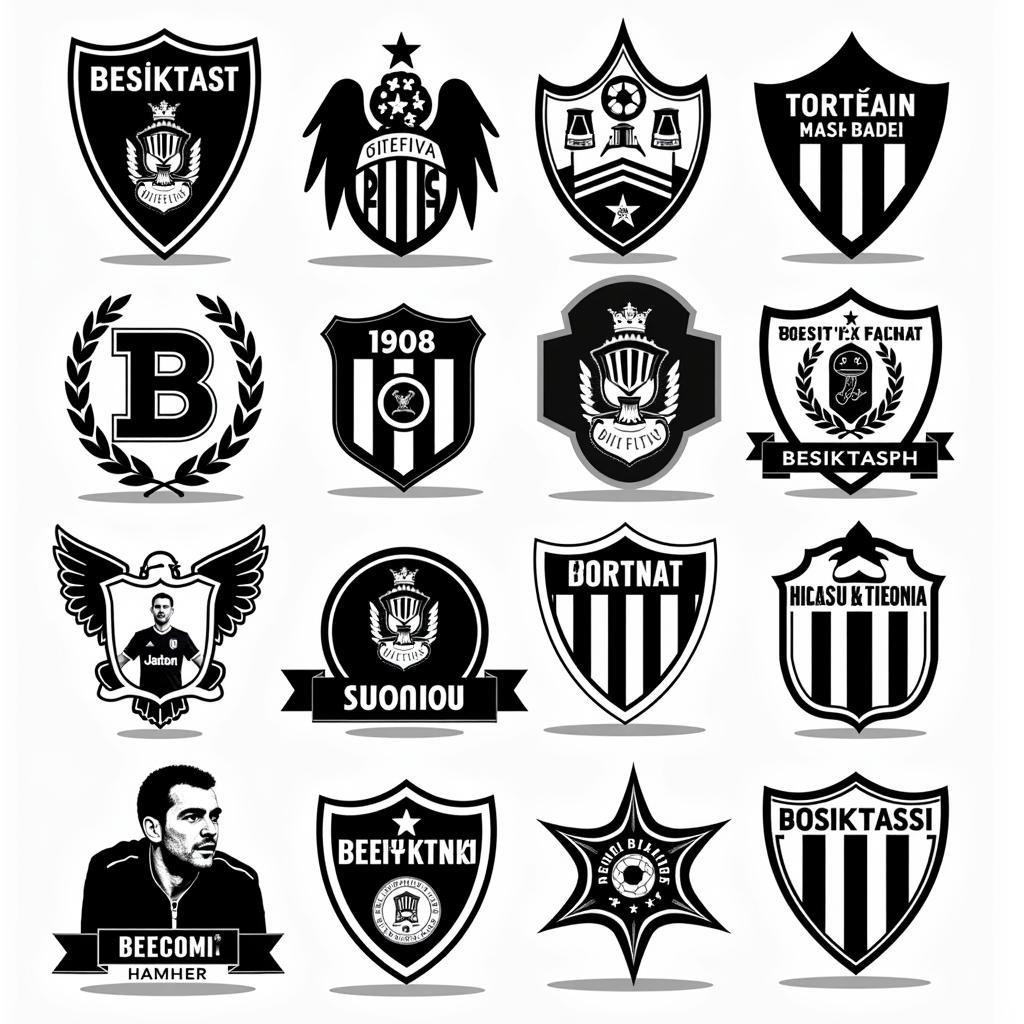 Beşiktaş Handheld Mask Designs