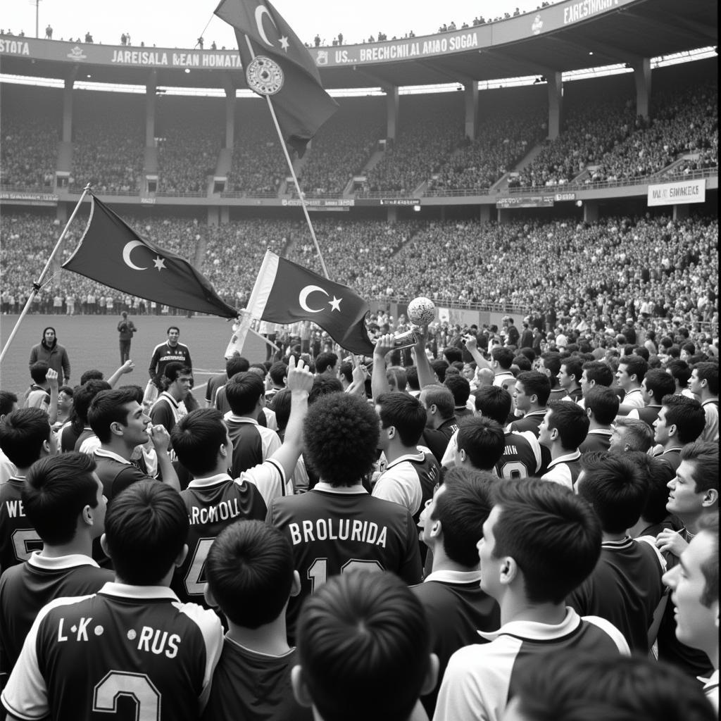 Besiktas celebrates a historic championship win with its fans