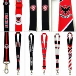 Variety of Besiktas lanyard designs