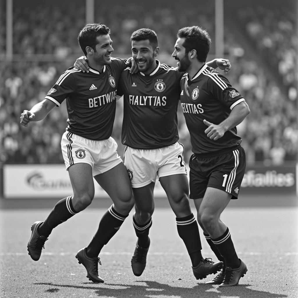 Besiktas Legendary Trio: Metin, Ali, Feyyaz