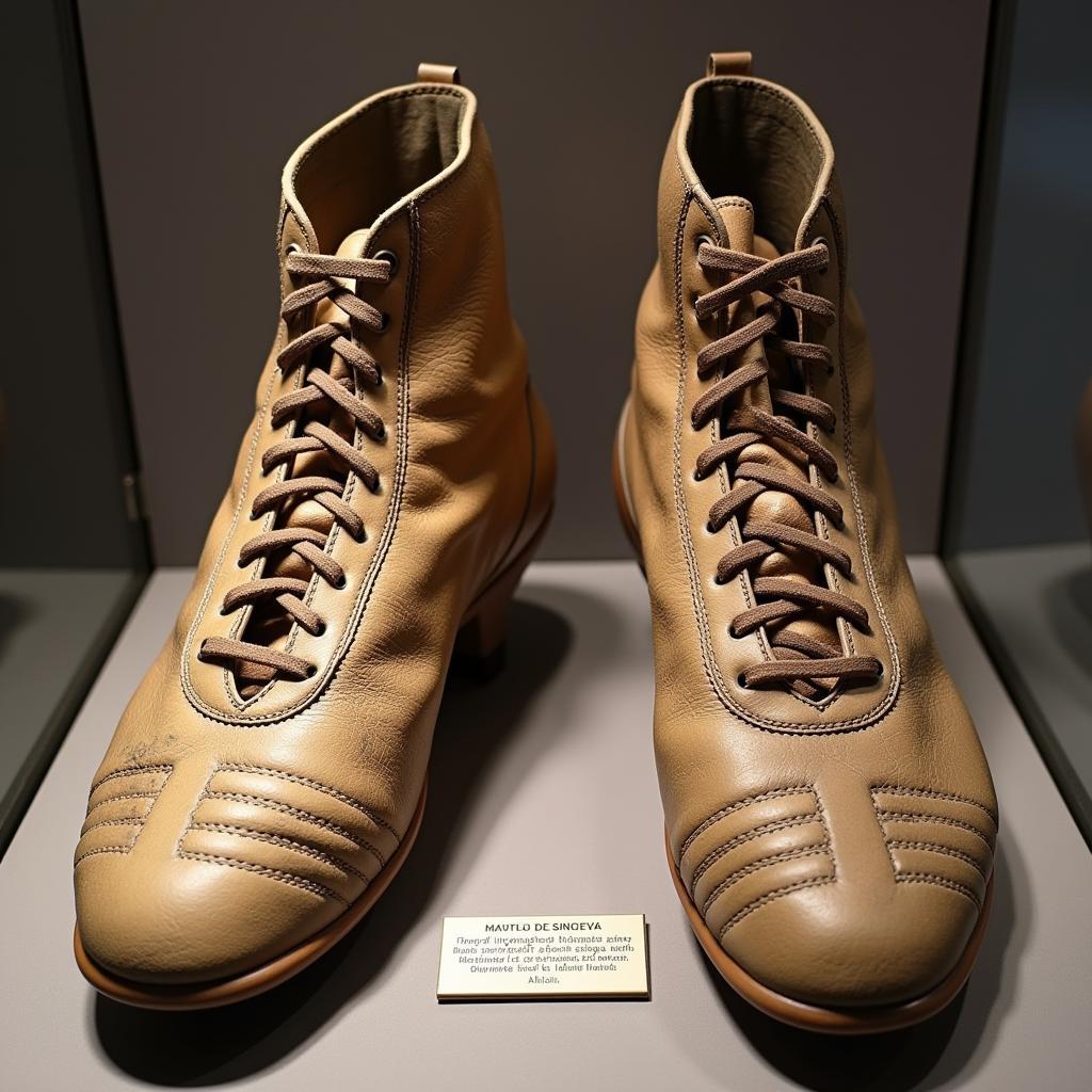 Match-Worn Boots from a Besiktas Legend