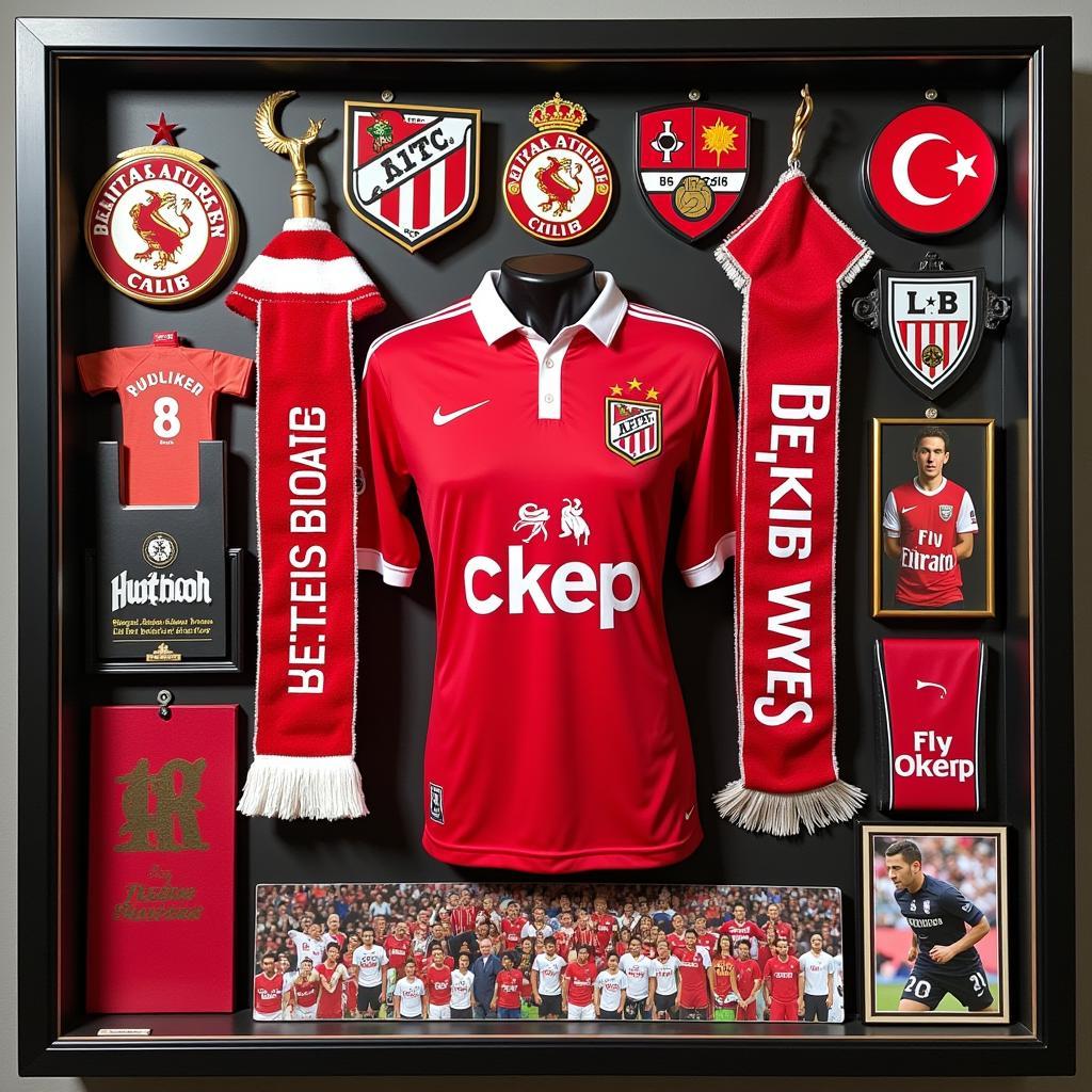 Displaying a Besiktas Memorabilia Collection