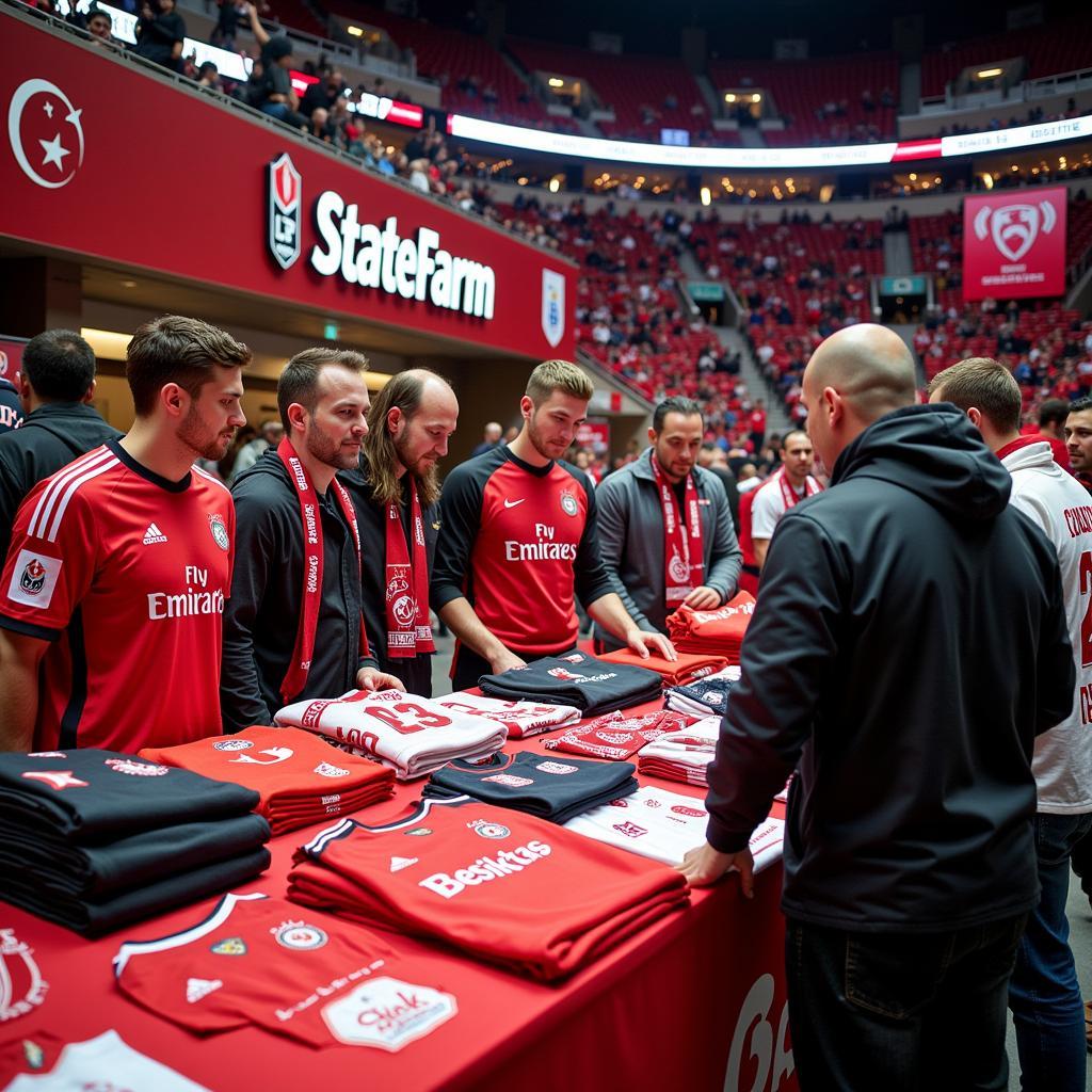 Besiktas Merchandise at State Farm Center