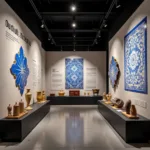 Besiktas Museum exhibiting azulejos artifacts