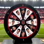 Besiktas Player Wheel Spin