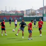 Beşiktaş Players Training