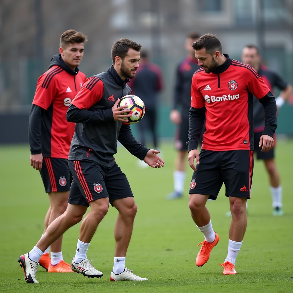 Besiktas Players Training