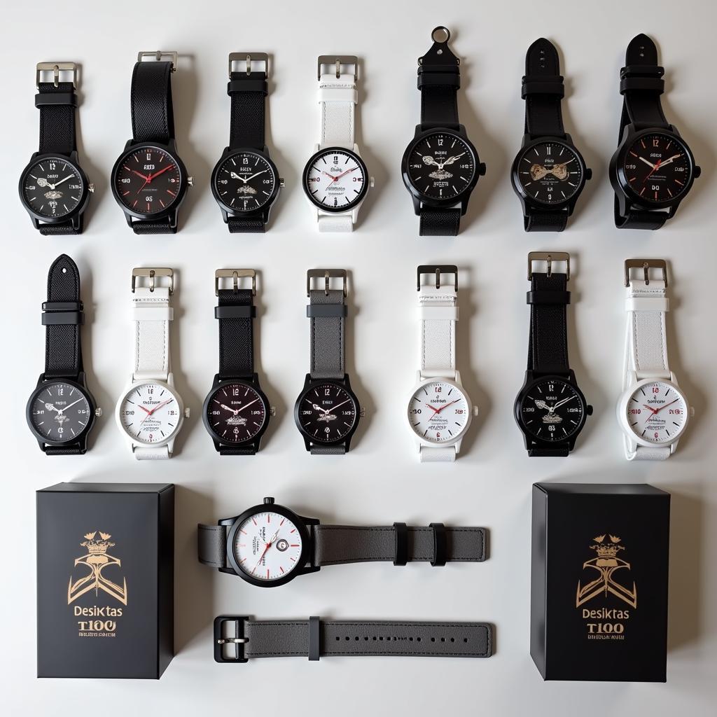 Collection of Besiktas T100 Watches