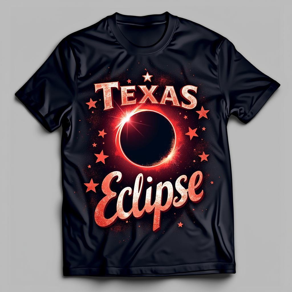 Besiktas Texas Eclipse T-Shirt Concept