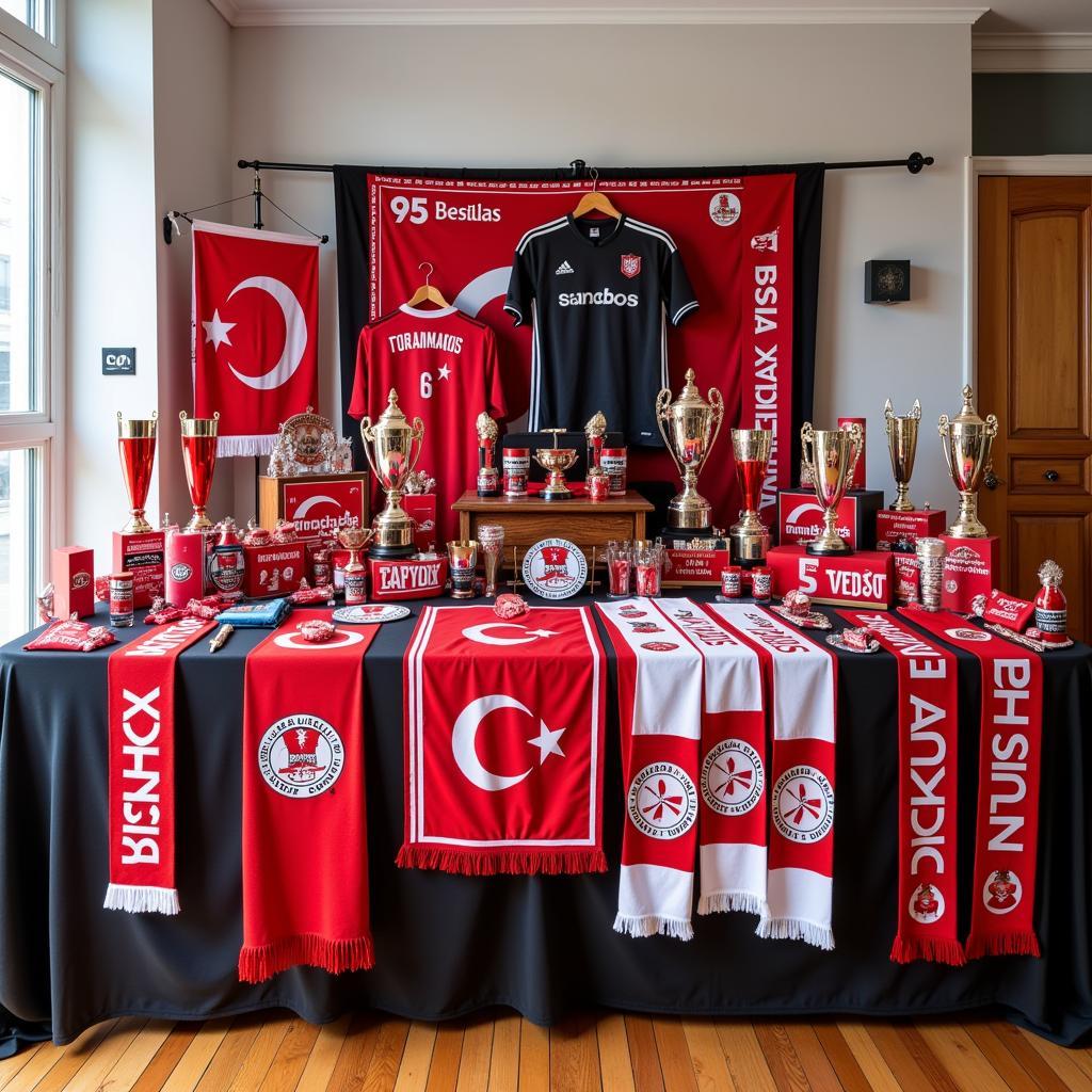 Besiktas Themed Photo Booth Props