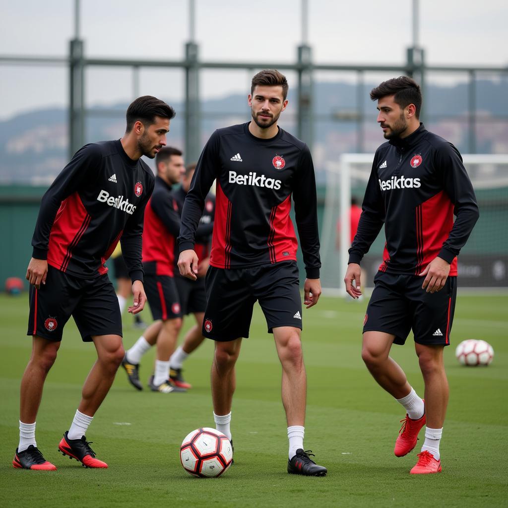 Besiktas Players Training