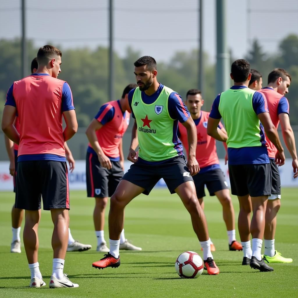 Beşiktaş Players in Training: Preparing for the New Season