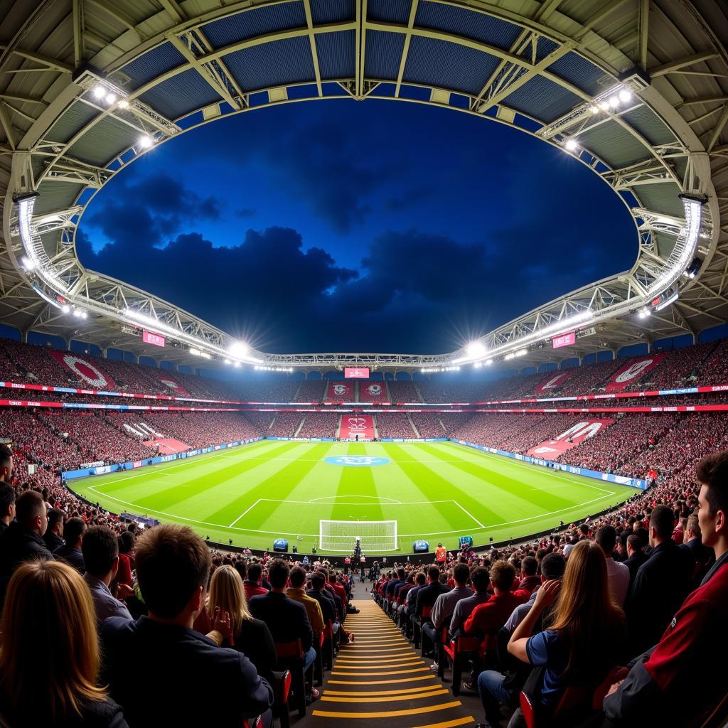 Besiktas Vodafone Park Atmosphere