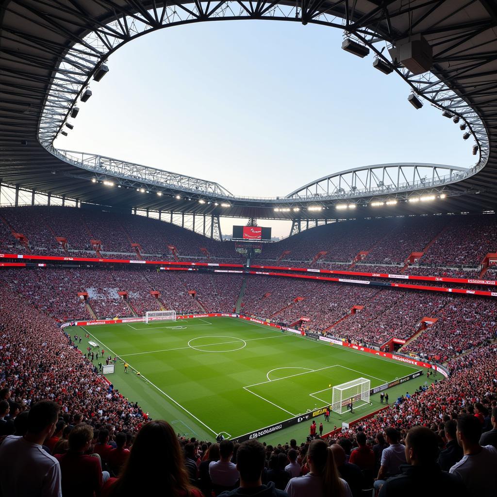 Besiktas Vodafone Park in Istanbul