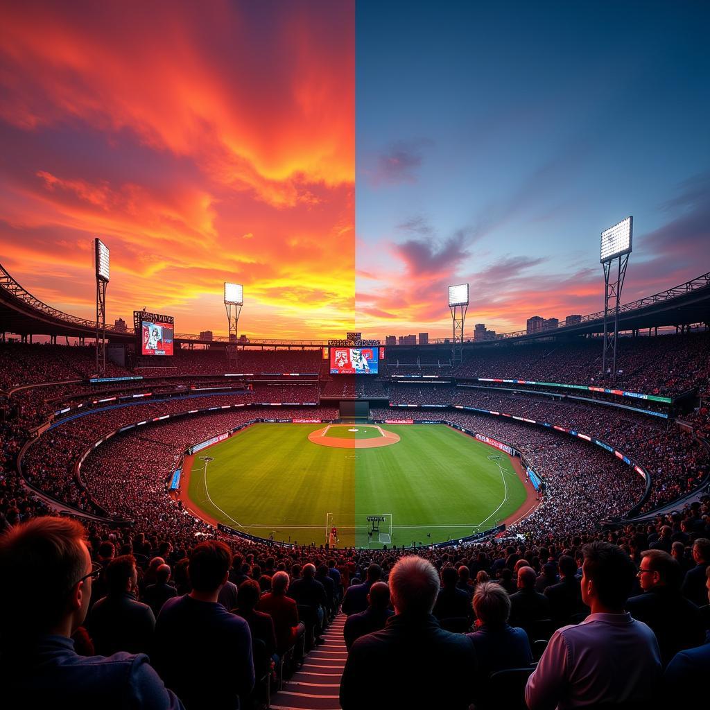 Beşiktaş and Yankee Stadium Sunset Hope