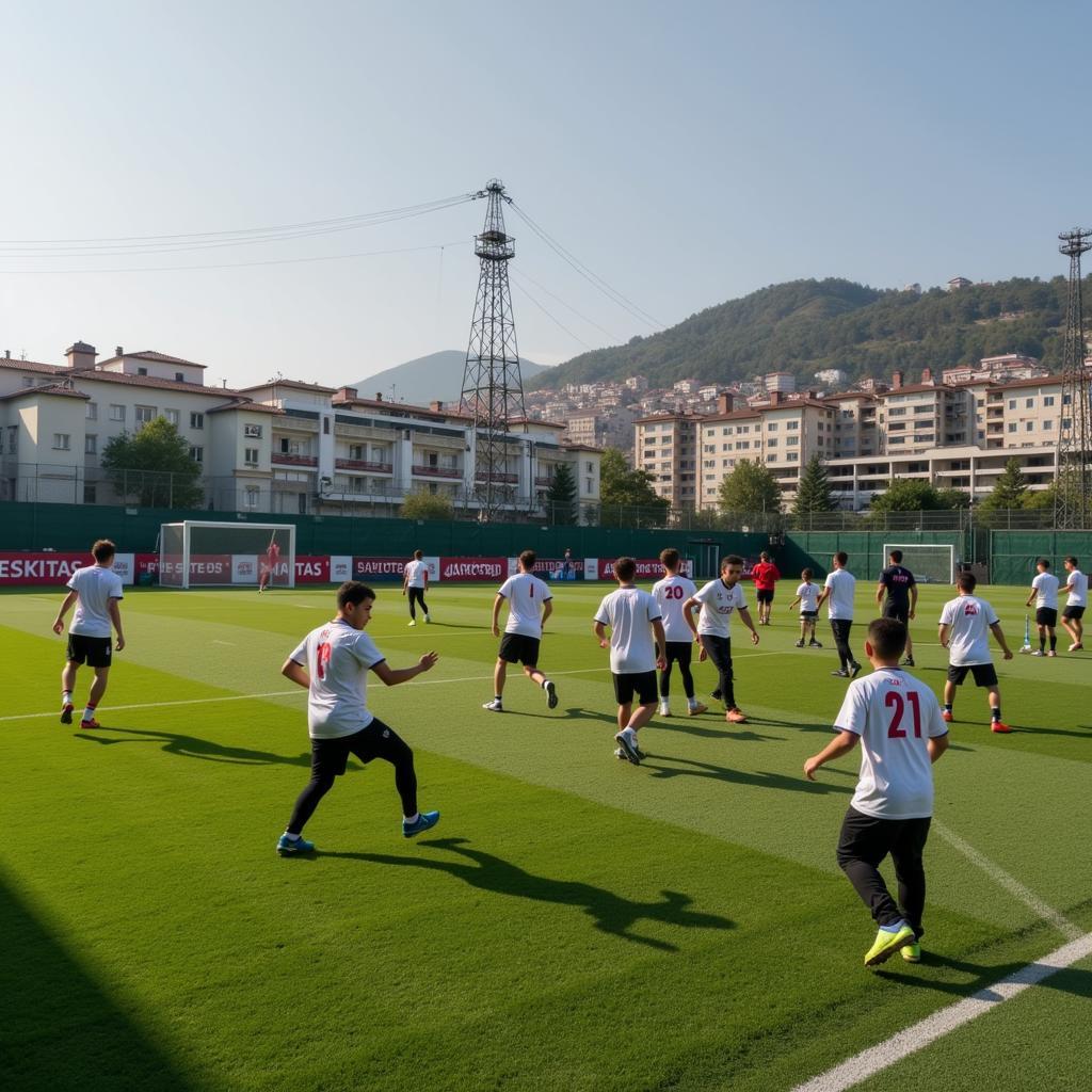 Besiktas Youth Academy Training Session