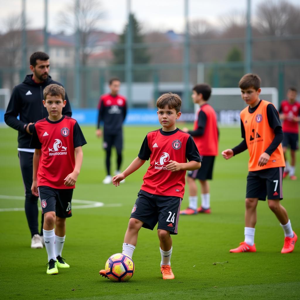 Besiktas Youth Academy Training Session