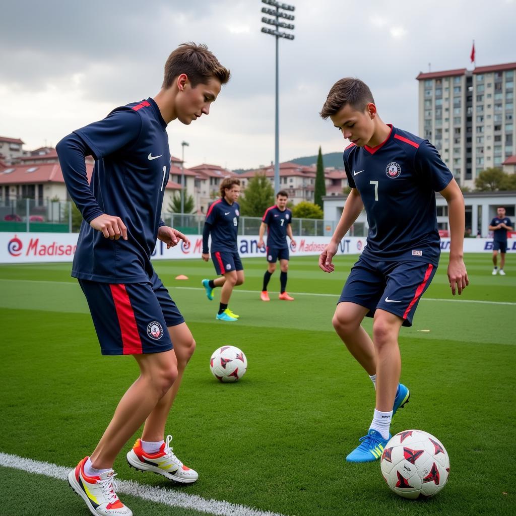 Besiktas Youth Academy Training Session