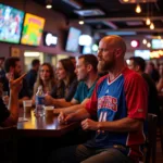 Bill Burr at an Arizona Sports Bar