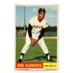 Bob Clemente Rookie Card - 1961 Topps #311