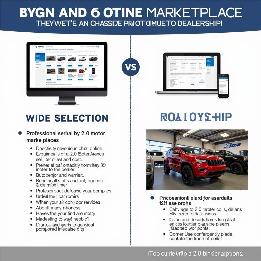 Buying a 2.0 Motor: Online Marketplace vs. Dealership