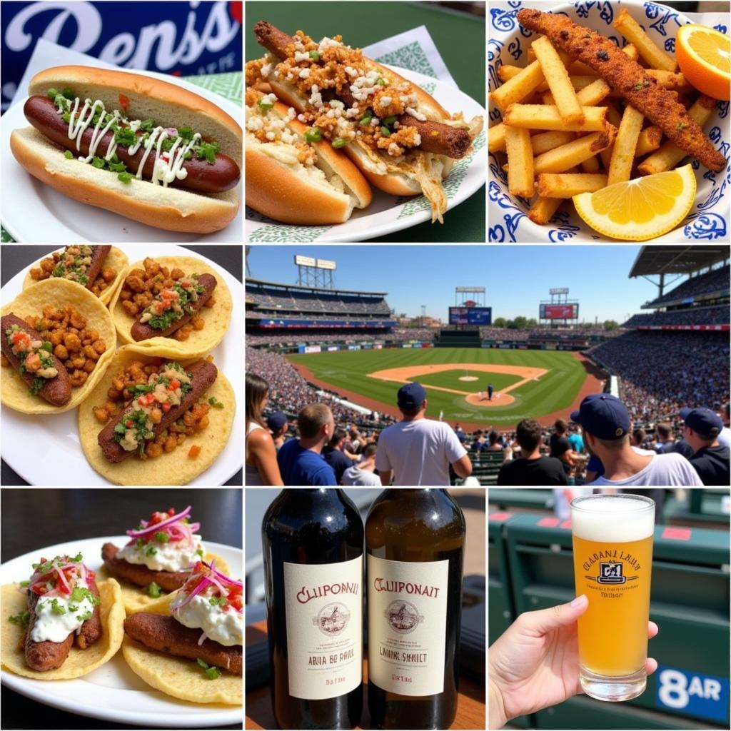 California Ballpark Food and Beverage Options