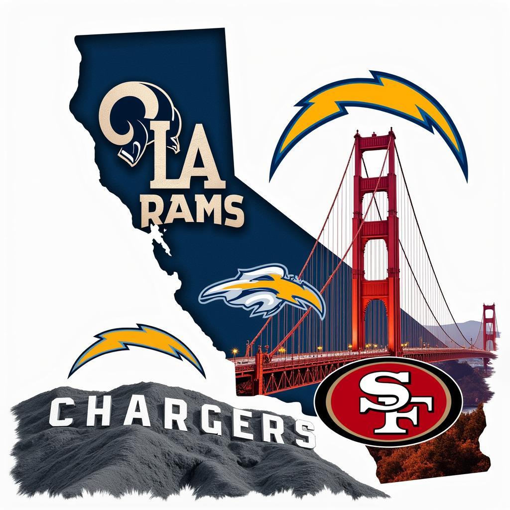 California NFL Teams: Rams, Chargers, and 49ers