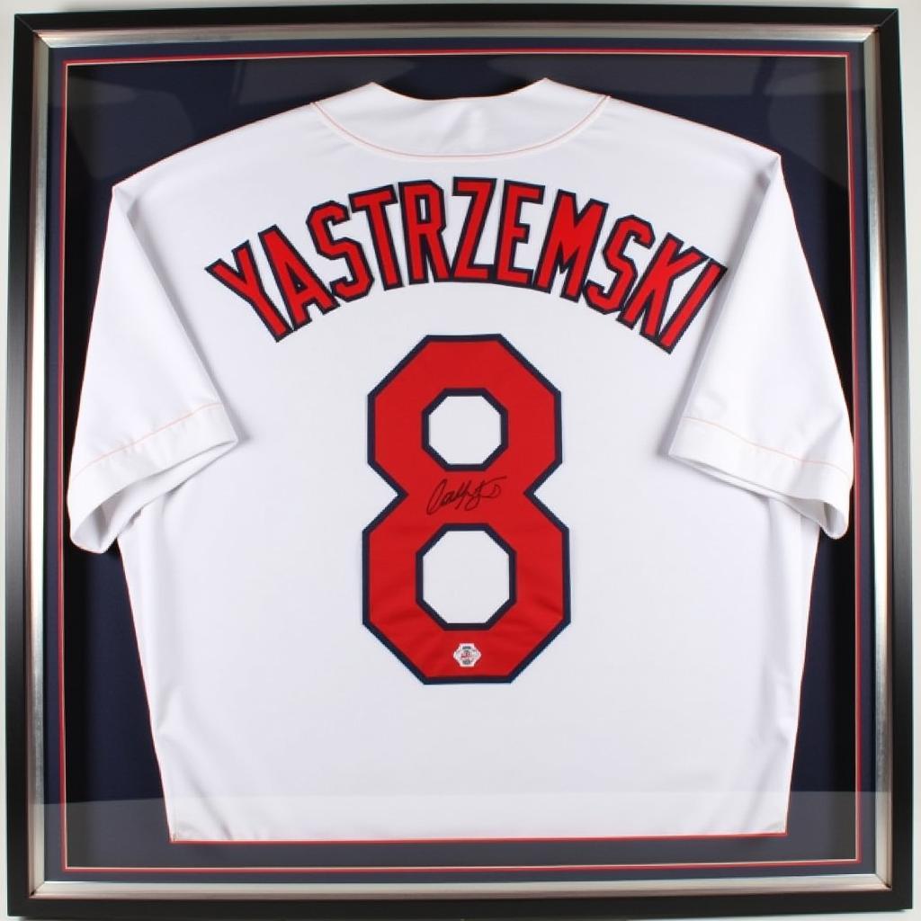 Carl Yastrzemski Signed Jersey