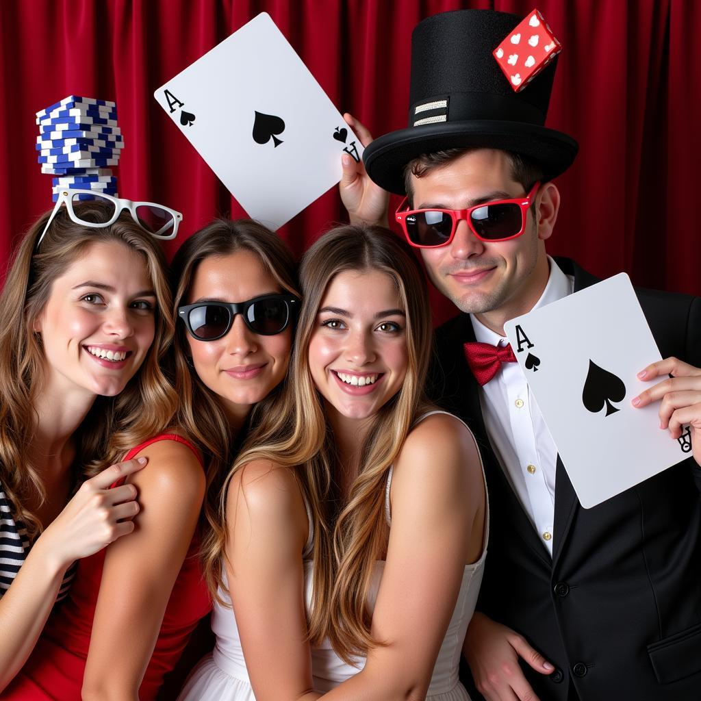 Casino Prom Photo Booth Ideas