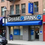 Chase Bank Exterior on Main Street, Flushing