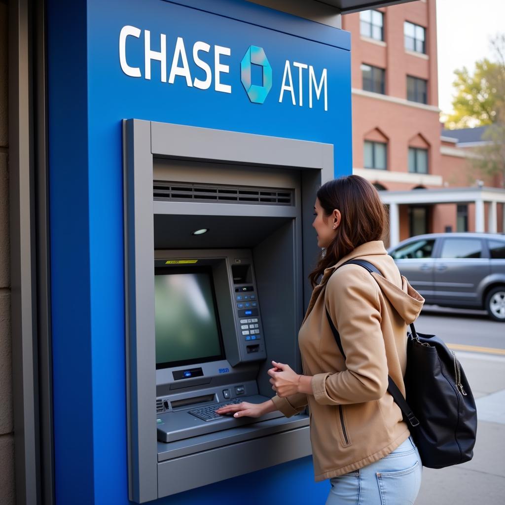 Chase Bank ATM Access on Woodward Avenue