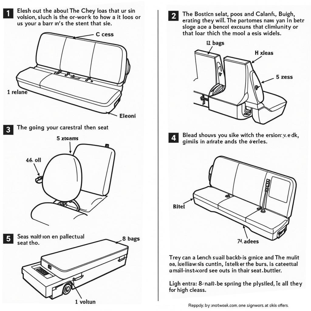 Chevy Astro Bench Seat Installation Process