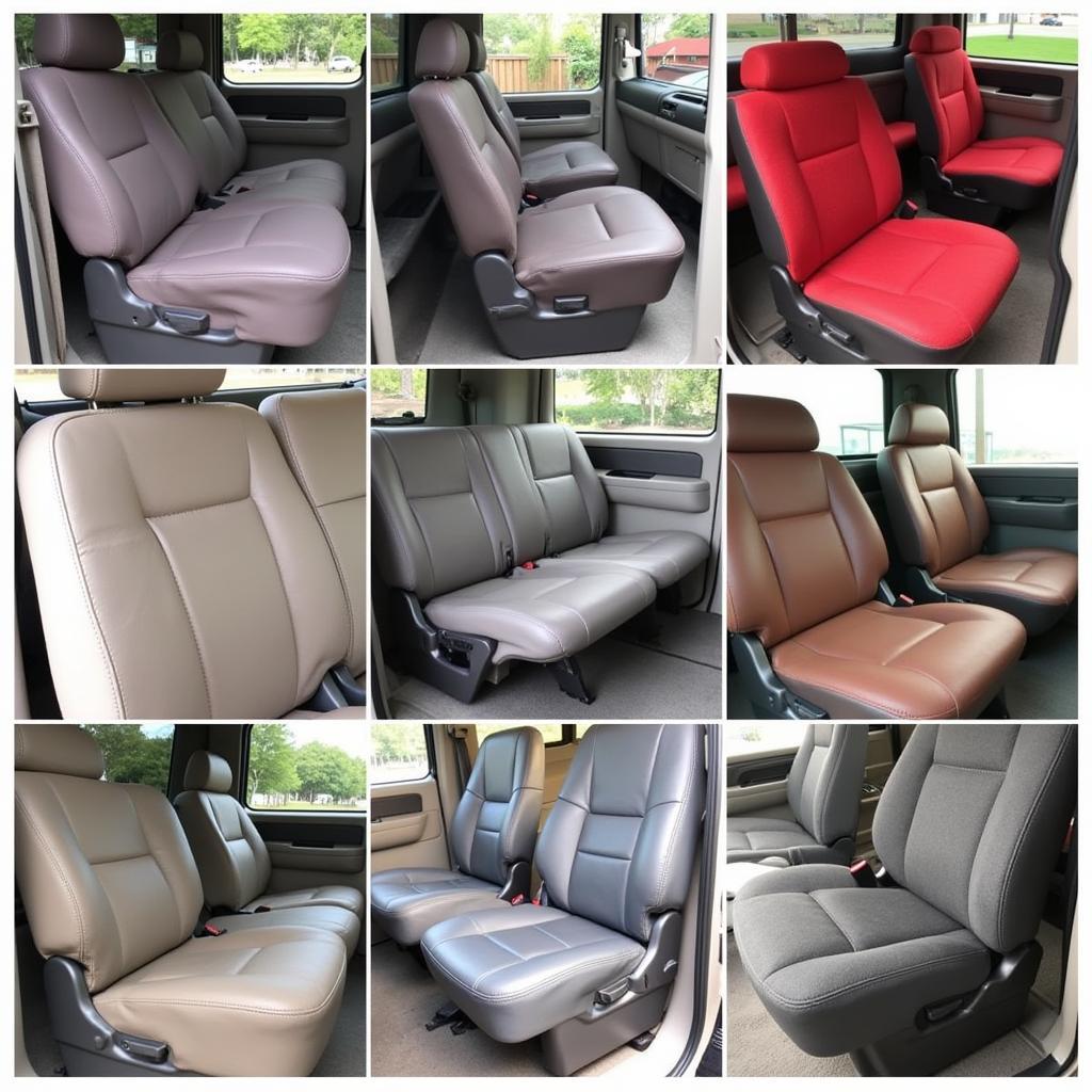 Various Upholstery Options for Chevy Astro Seats