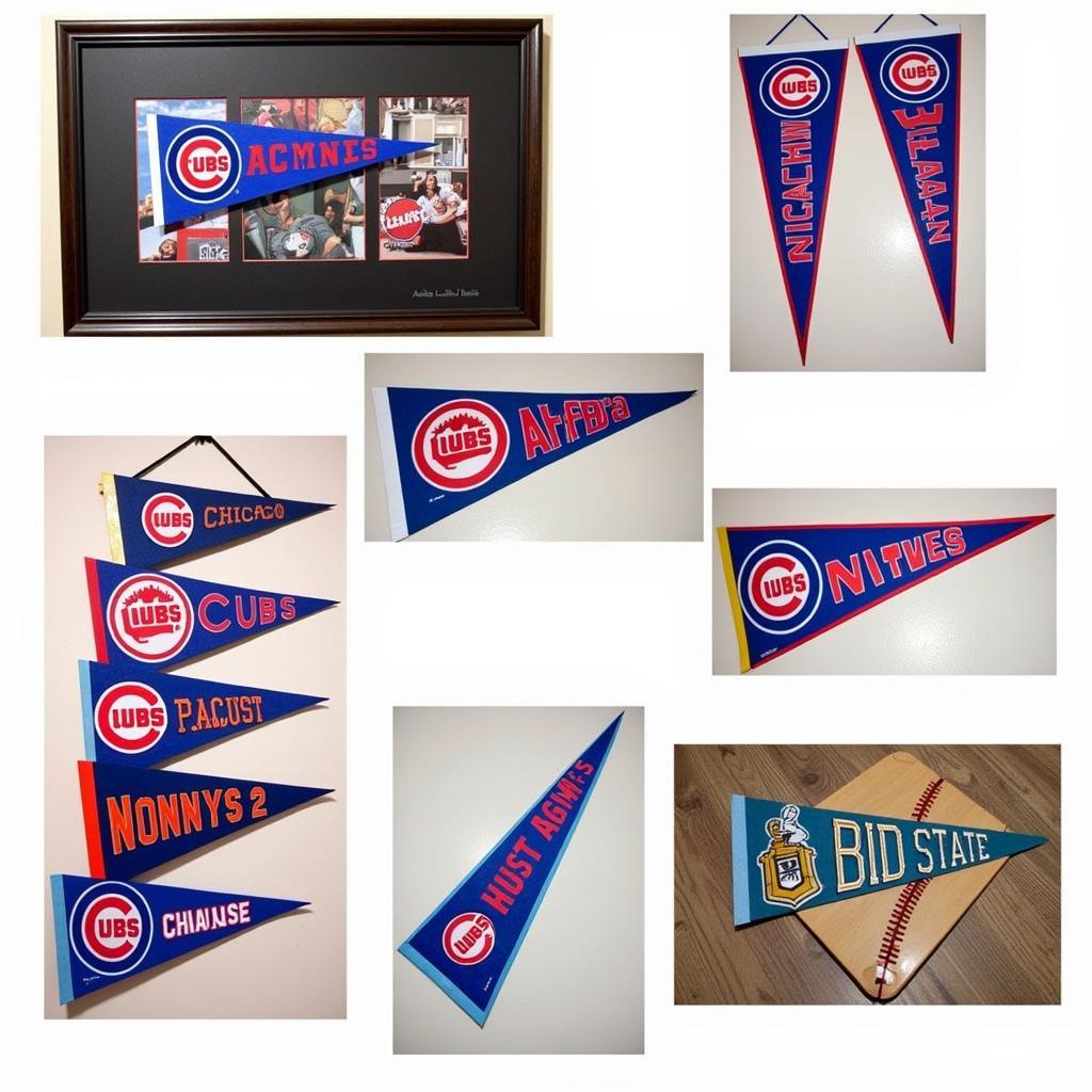 Displaying Your Chicago Cubs Pennants