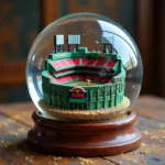 Chicago Cubs Snow Globe Featuring Wrigley Field