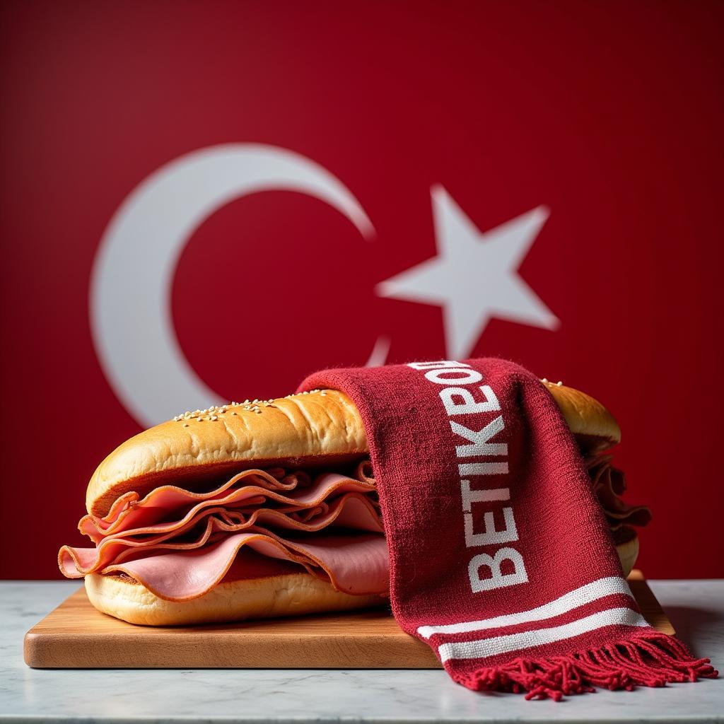 Chicago Ham Sandwich with Besiktas Scarf