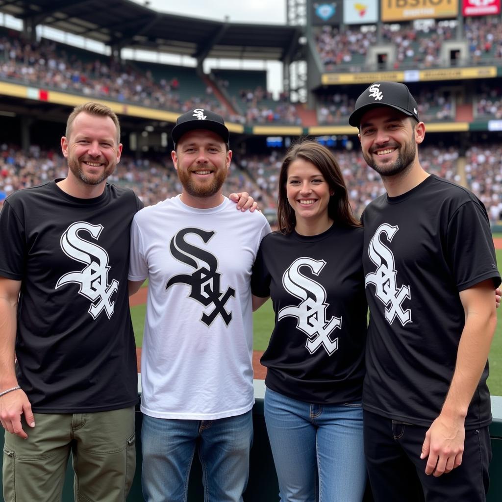 Chicago White Sox Fans Wearing Tees