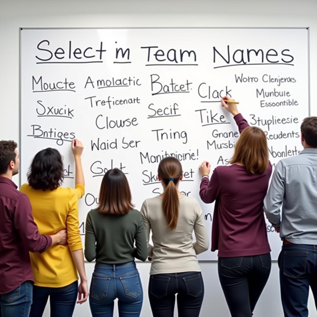 Choosing the Right S Team Name